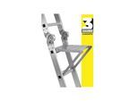 Ablagefläche für Craftfull Mehrzweckleiter CF-104A, zum Einhängen, Stahl, einklappbar, max. 30 kg