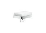 hansgrohe Lotionspender Axor universal mit Ablage, Glas, chrom (42819000)