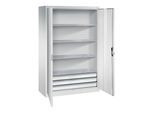C+P Werkzeugschrank mit Schubladen Acurado, 1950x1200x500mm, 7035/7035 ; C + P Möbelsysteme (8931-503|S10631)