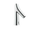 hansgrohe Elektronischer Waschtischmischer Axor Starck Organic m Temp.-Voreinst., Netzanschluss, chrom (12174000)