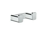 hansgrohe Doppelhaken AddStoris Wandmontage, Metall, chrom (41755000)