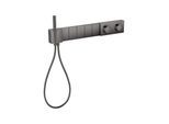 hansgrohe Fertigset Select Axor Edge UP-Thermostat, 5 Verb, Dia.Schl, pol. bla vc (46731330)