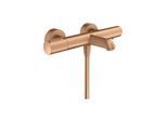 hansgrohe Wannen-Thermostat Axor Citterio M AP, Ausl. 180mm, 2 Verbr., brush. bronze (34435140)