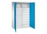 C+P Werkzeugschrank mit Schubladen Acurado, 1950x1200x500mm, 7035/5012 ; C + P Möbelsysteme (8931-303|S10090)