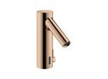 hansgrohe Elektronischer Waschtischmischer Axor Starck m Temp.-Reg., Batteriebetr., pol. r gol (10101300)