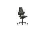 bimos Arbeitsstuhl Nexxit 2 Griff grau Sitzhöhe 450-600 mm Stoff schwarz,mit (9033-6801-3285)