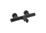 Hansa Duscharmatur HANSAPRISMA m Thermostat, Wandmontage, matt-schwarz (5810230133)