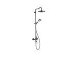 hansgrohe Showerpipe Axor Montreux m TH, Kopfbrause, 240mm, 1j, pol. bla vc (16572330)