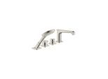 hansgrohe Fertigset Axor Citterio E 4-L-Fliese-Ar, m Thermostat, Edelstahl-Optik (36410800)