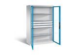 C+P Werkzeugschrank Acurado, H1950xB1200xT600mm, Front Lichtblau, Korpus Lichtgrau (8932-5530) ; C + P Möbelsysteme (8932-5530|S10055)