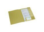 Eichner PP-Mappe A4 mit Klappen, gelb-transparen (9038-00073)