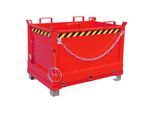 Bauer Südlohn Klappbodenbehälter FB 500, lackiert, Feuerrot (4417-25-6000-3000)