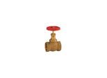 Riegler Muffen-Absperrventil, Messing, G 1/2, DN 15 (250.51)