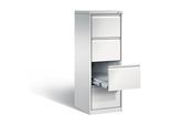 C+P Karteischrank Acurado, H1357xB433xT590mm, Front Lichtgrau, Korpus Lichtgrau (12434-321) ; C + P Möbelsysteme (12434-321|S10000)