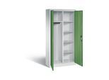 C+P Akten-/Garderobenschrank Acurado, H1950xB930xT400mm, Front Resedagrün, Korpus Lichtgrau (8920-312) ; C + P Möbelsysteme (8920-312|S10156)