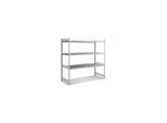 Bito Großfachregal-Set mit 3 Ebenen Fachboden L2066xH2000xT824 mm, Grundfeld verzinkt (C1255-0021)
