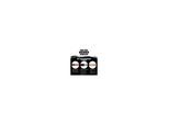Schonhammerkopf SIMPLEX Kopf-D. 30mm Superplastik weiß mittelh.HALDER (3207030)
