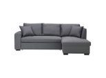 Xora Ecksofa, Grau, Kunststoff, 3-Sitzer, Füllung: Schaumstoff, Ottomane rechts, L-Form, 238x158 cm, Made in EU, Liegefunktion, seitenverkehrt erhältlich, Wohnzimmer, Sofas & Couches, Wohnlandschaften, Ecksofas