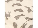 Baumwoll-Canvas Hasen-Allover „Doreen“, natur-color
