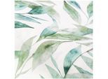 Dekostoff Watercolor-Blätter "Lorena", natur-color