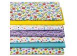 Patchwork- und Quiltpaket Notenzauber "Mona", weiß-color