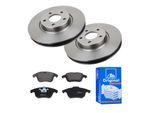 ATE Bremsensatz, Scheibenbremse 142023207 Vorderachse belüftet 300mm 28mm für Ford Volvo LAND ROVER