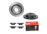 BREMBO Bremsensatz, Scheibenbremse Bremsensatz-Hinterachse COATED DISC LINE / STANDARD ijdtidijp8 Hinterachse innenbelüftet 300mm 20mm für BMW