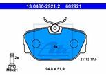 ATE Bremsensatz, Scheibenbremse 142042863 Vorderachse belüftet 260mm 22mm für BMW