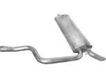 POLMO Endschalldämpfer 13.33 hinten für MERCEDES-BENZ 1244901721 1244910300