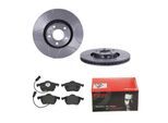 BREMBO Bremsensatz, Scheibenbremse 142053618 Vorderachse Geschlitzt 312mm 25mm für Audi Skoda SEAT VW (FAW)