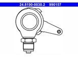 ATE Hebel, Bremssattel-Feststellbremse 24819000302 für Mercedes