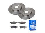 ATE Bremsensatz, Scheibenbremse ijf141g9x4 Hinterachse voll 278mm 9mm für TOYOTA