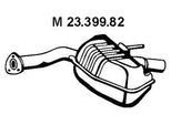 VEGAZ Mittelschalldämpfer ms318 mitte für Mercedes