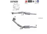 AS Katalysator 33782d für VW