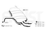 ERNST Endschalldämpfer 203111 für SKODA 5L0253609C