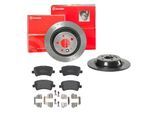 BREMBO Bremsensatz, Scheibenbremse sk8k0f7rq1 Hinterachse Gelocht 302mm 11mm für Ford (CHANGAN) Volvo LAND ROVER