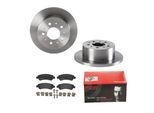 BREMBO Bremsensatz, Scheibenbremse Bremsensatz-Hinterachse ijdtidioj2 Hinterachse voll 280mm 16mm für Citroën Peugeot Fiat