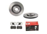 BREMBO Bremsensatz, Scheibenbremse ijdtidfl18 Vorderachse innenbelüftet 345mm 32mm für Mercedes