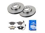 ATE Bremsensatz, Scheibenbremse 142021776 Vorderachse belüftet 288mm 25mm für VAG SEAT Skoda