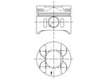 KOLBENSCHMIDT Kolben 41014620 für Mercedes