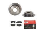 BREMBO Bremsensatz, Scheibenbremse ijdtidisj6 Hinterachse voll 262mm 10mm für MITSUBISHI (SOUEAST) Chrysler JEEP DODGE