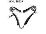 SKF Steuerkettensatz vkml88019 für Mercedes