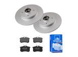 ATE Bremsensatz, Scheibenbremse Bremsensatz-Hinterachse ijf141f5f5 Hinterachse voll 268mm 12mm für Citroën Peugeot