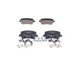 BOSCH Bremsensatz, Scheibenbremse Bremsensatz-Hinterachse COATED DISC / STANDARD ijf1414aq6 Hinterachse voll 302mm 11mm für Ford Volvo LAND ROVER
