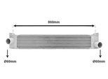 VAN WEZEL Ladeluftkühler 17004360 für CITROËN/PEUGEOT FIAT / LANCIA 0384K1 1347700080