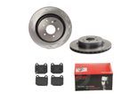 BREMBO Bremsensatz, Scheibenbremse ijdtidird4 Hinterachse innenbelüftet 322mm 22mm für MASERATI NISSAN Subaru TOYOTA MITSUBISHI