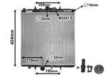 VAN WEZEL Kühler, Motorkühlung 40002243 für Peugeot