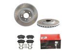 BREMBO Bremsensatz, Scheibenbremse 142053729 Vorderachse innenbelüftet 300mm 28mm für Mercedes