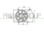 PRASCO Lüfter, Motorkühlung fd344f004 für Ford