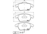 BREMBO Bremsensatz, Scheibenbremse sg00000eo3 Hinterachse Gelocht 272mm 10mm für VW Audi (FAW) SEAT Skoda (SVW)
